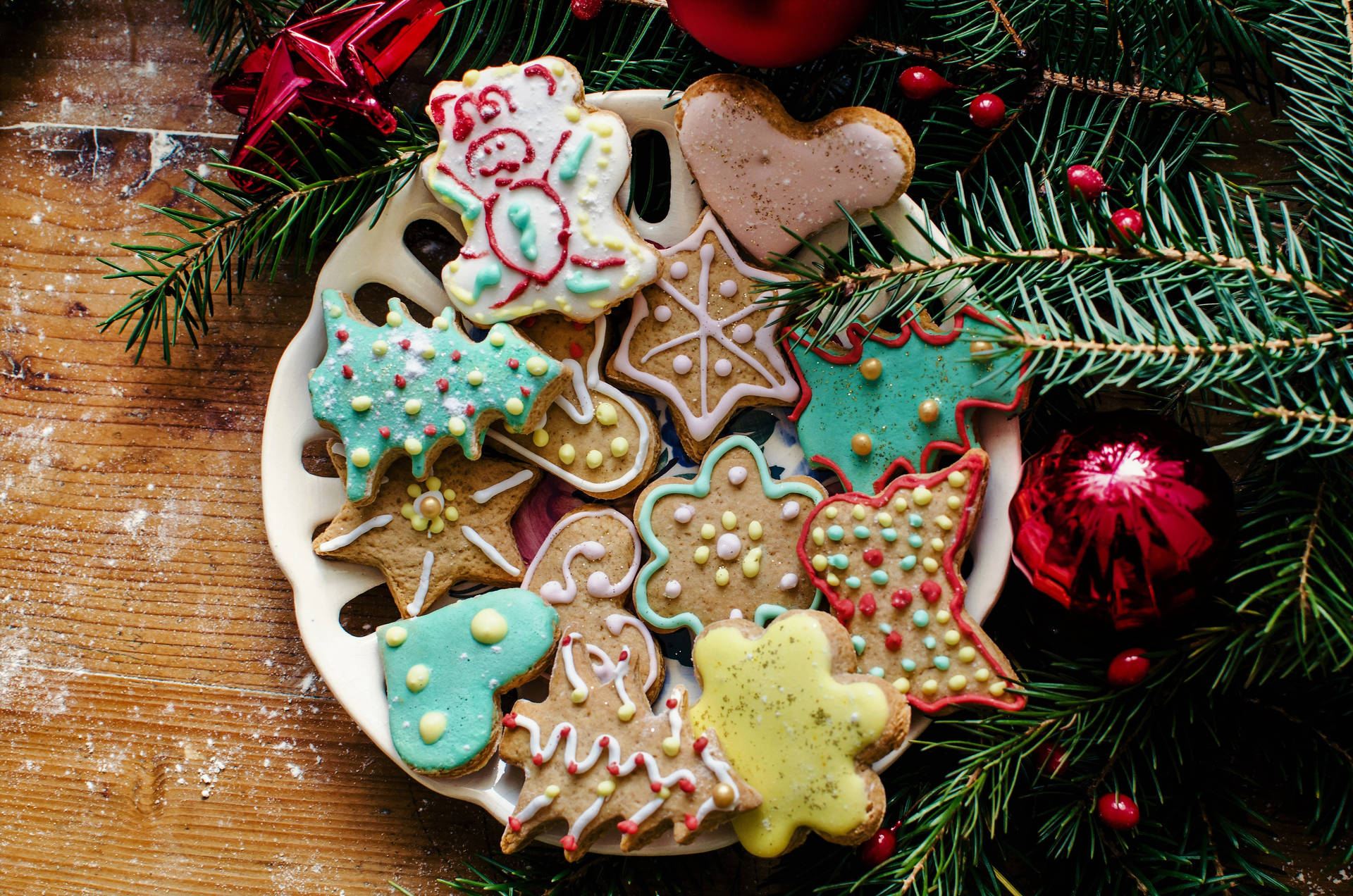 Christmas Ball Cookies