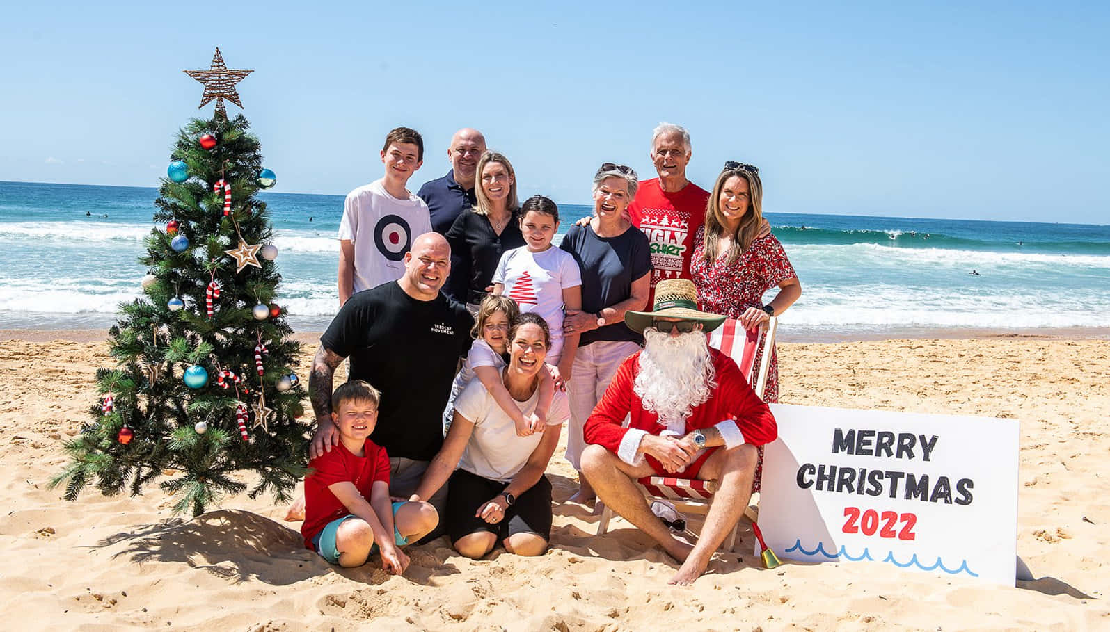 Christmas Family Beach Pictures