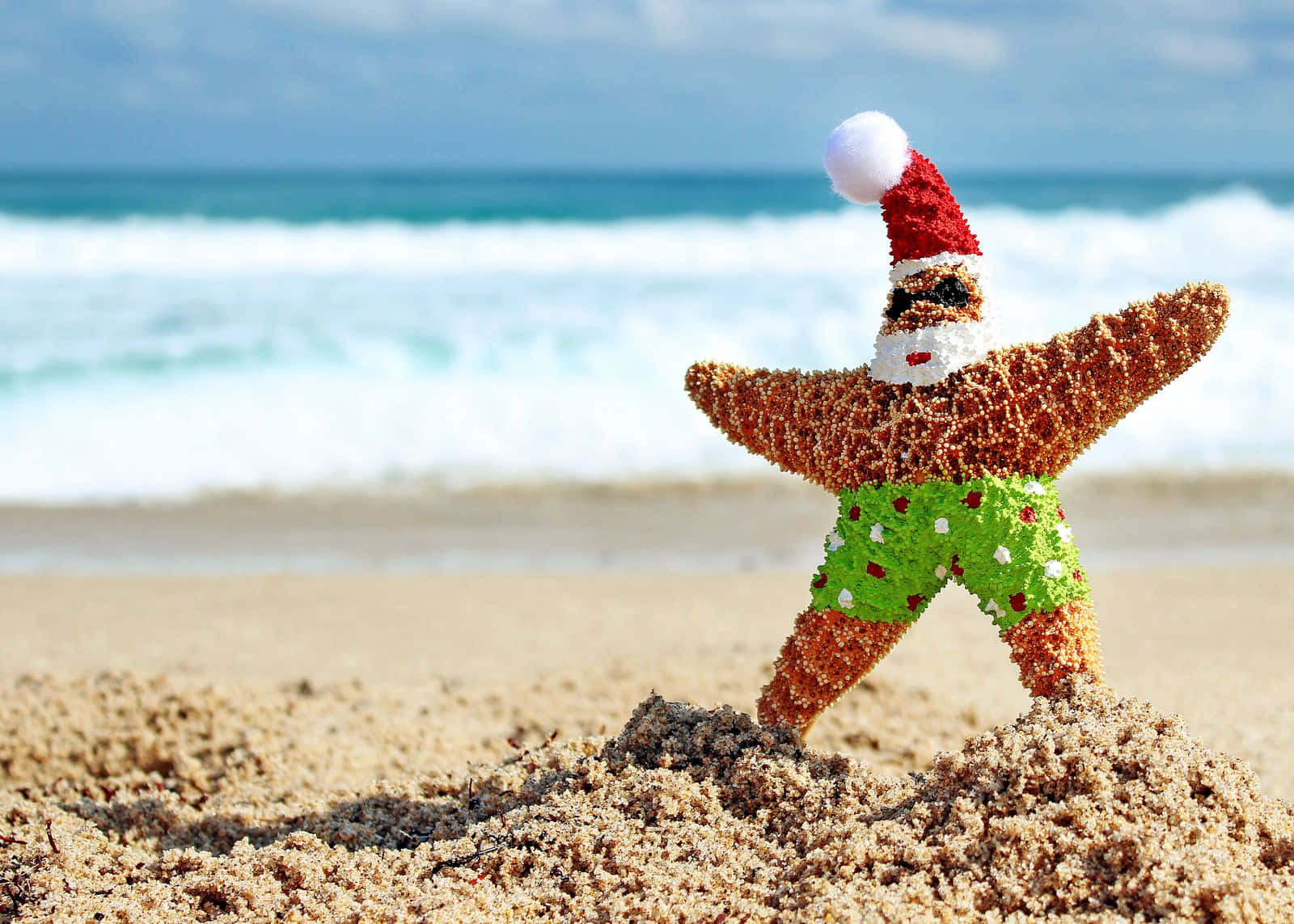 Christmas Beach Pictures