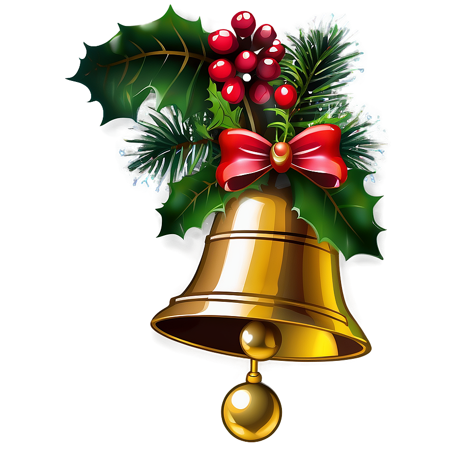 Download Christmas Bell Clipart Png 88 | Wallpapers.com