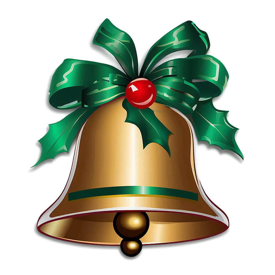 Download Christmas Bell Outline Png 83 | Wallpapers.com