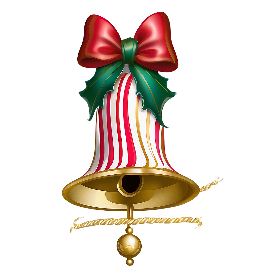 Christmas Bells And Candies Png 06122024 PNG