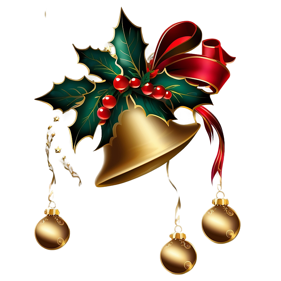 Christmas Bells And Ornaments Png Ofy29 PNG