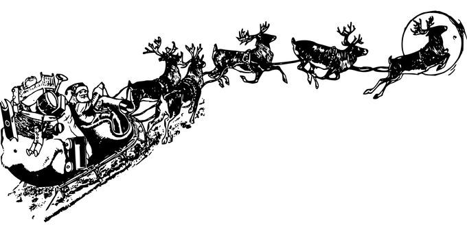 Christmas Black Screen PNG