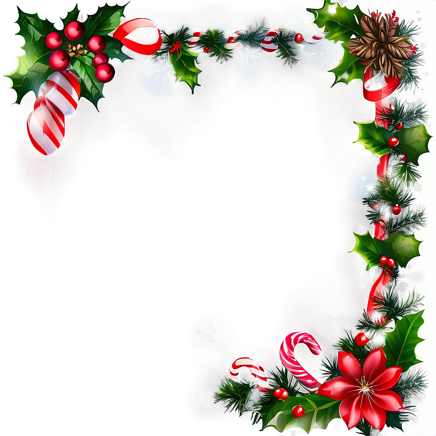 Christmas Borders Png Ocv PNG