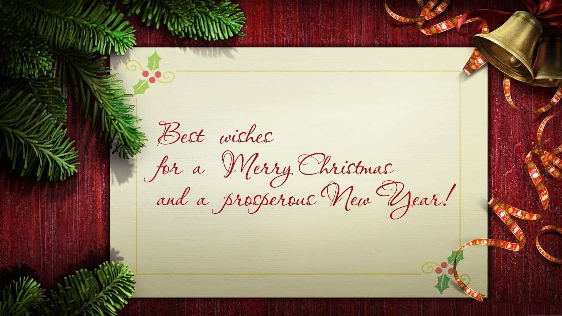 Vis din ferieglæde med det perfekte julekort billede fond