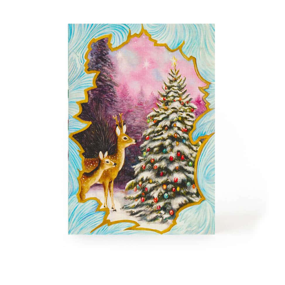 Celebrala Stagione Delle Vacanze Con Cartoline Di Natale