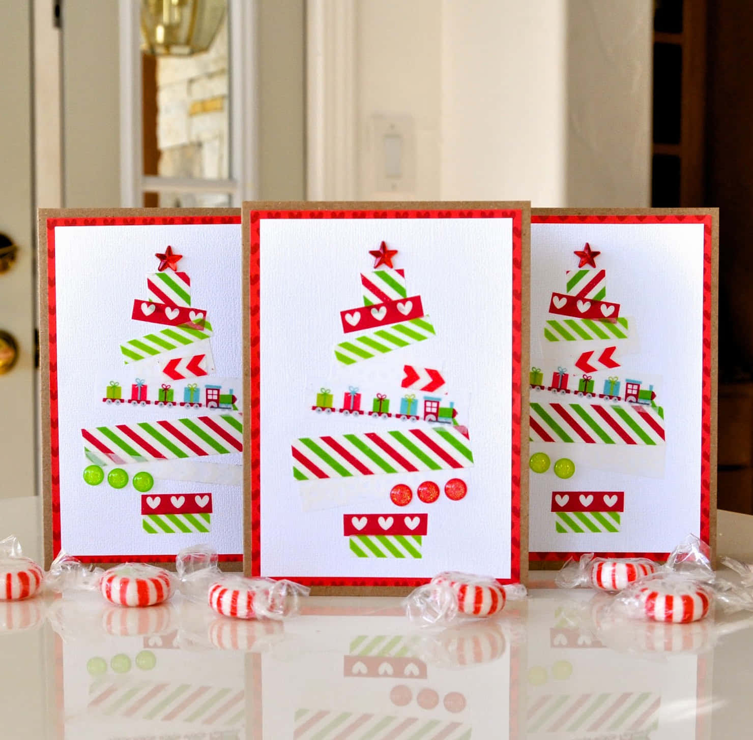 Bring joy and happiness this season with a beautiful Christmas card.