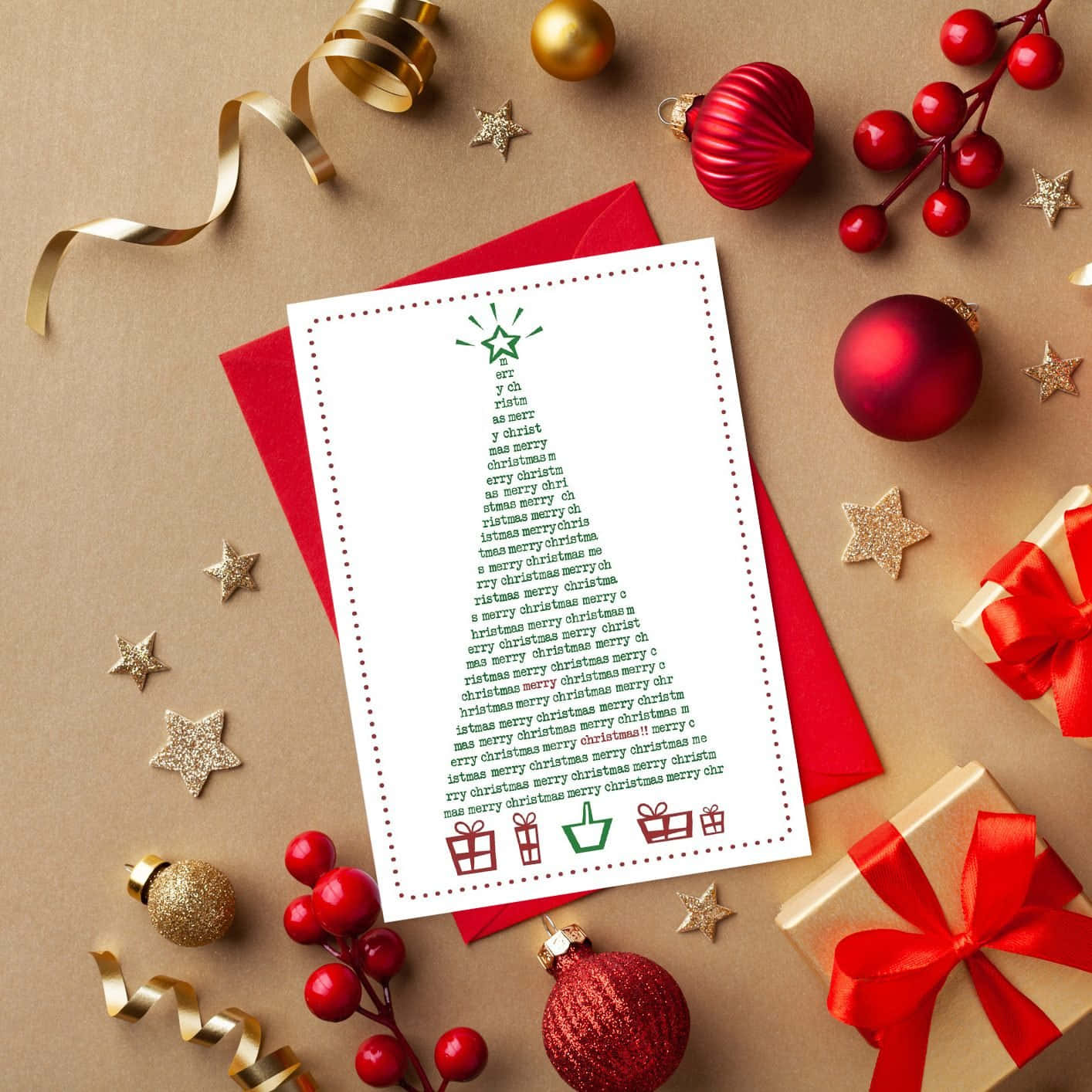 Christmas Card  Make this holiday season extra special with a handmade Christmas card!
