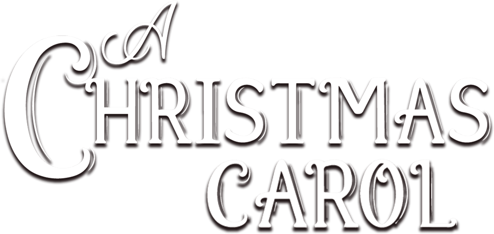 Christmas Carol Title Graphic PNG