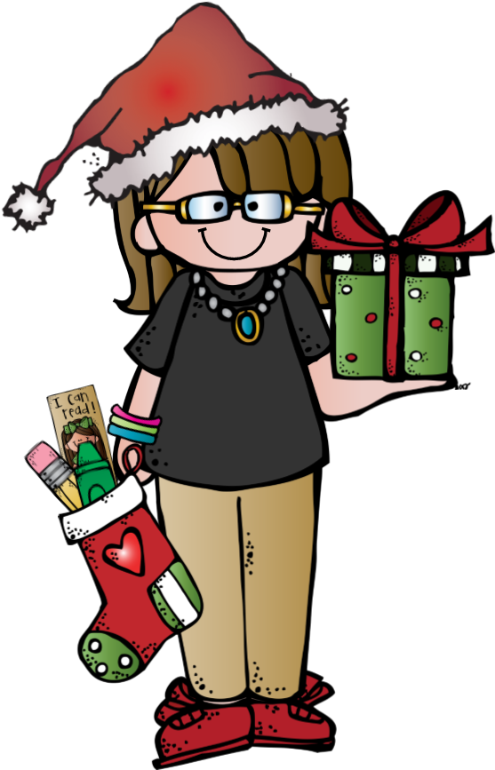 Christmas Cartoon Child Gift Stocking Illustration PNG