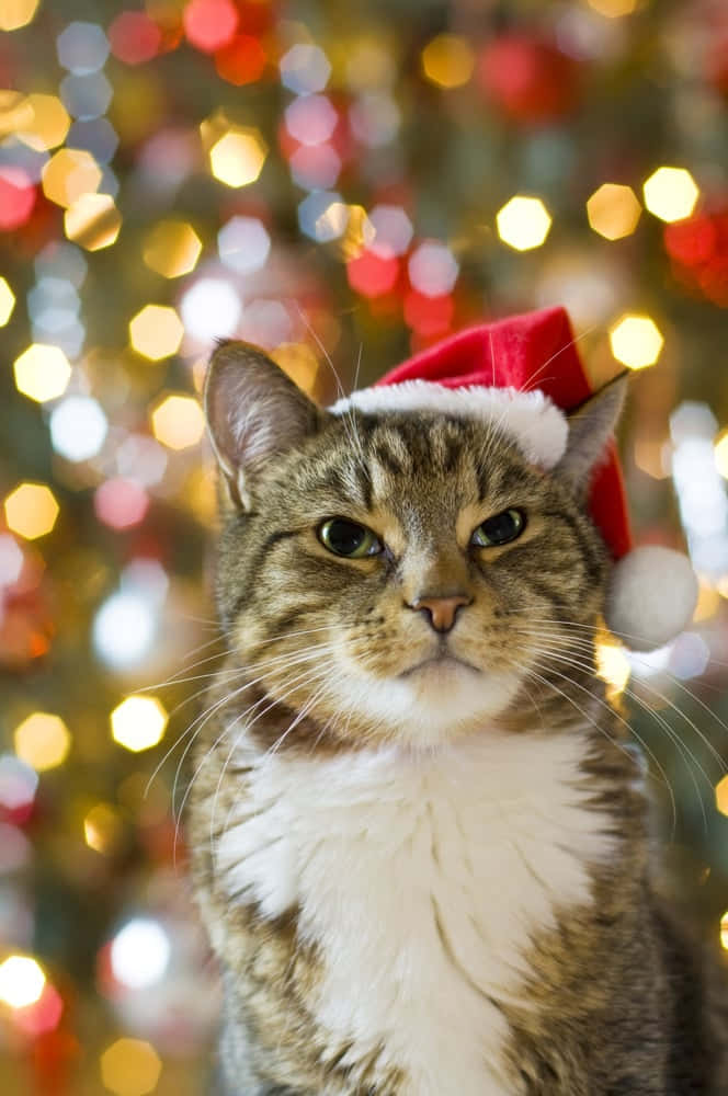 Christmas Cat Pictures 664 X 1000 Picture