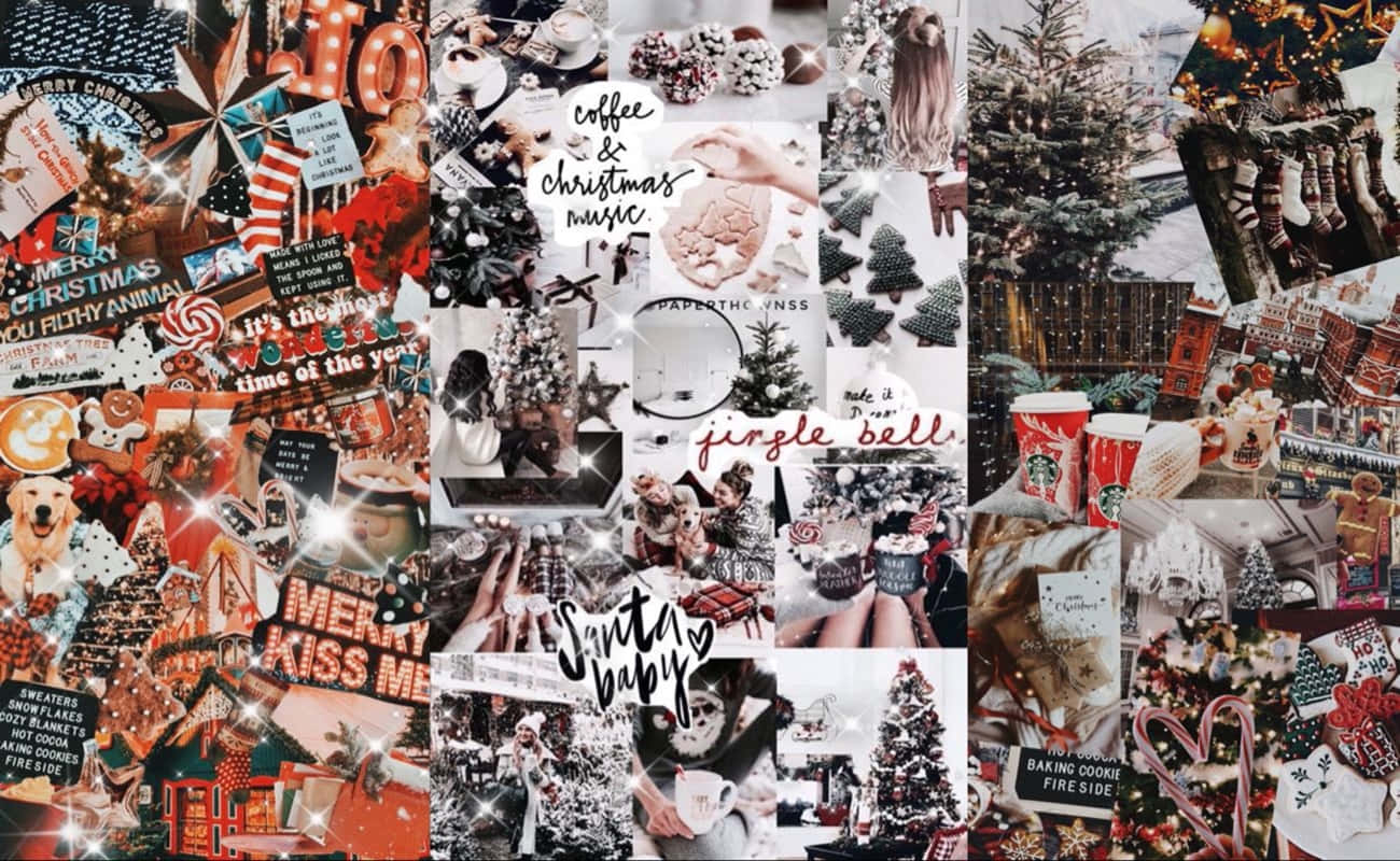 Fejr julen med nogle feriebilleder på din laptop! Wallpaper