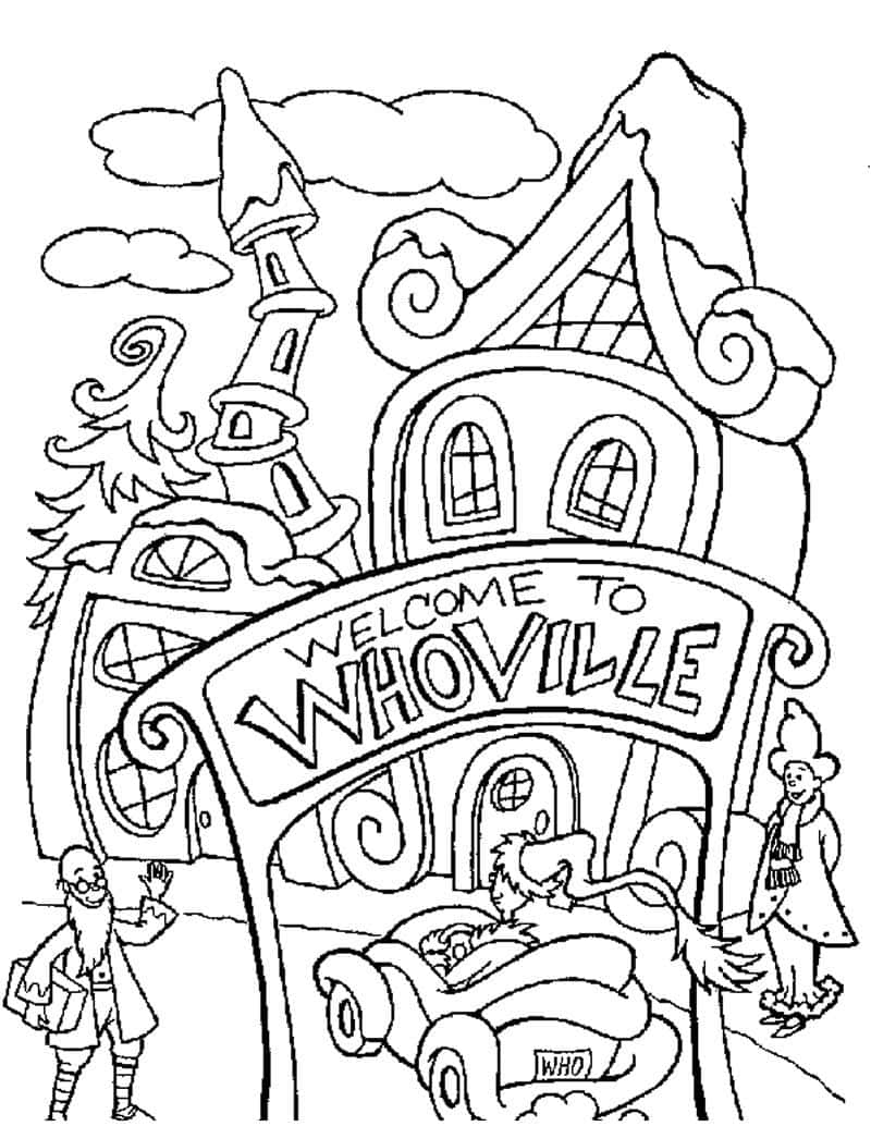 Celebrate the Holidays with a Festive Christmas Coloring Page