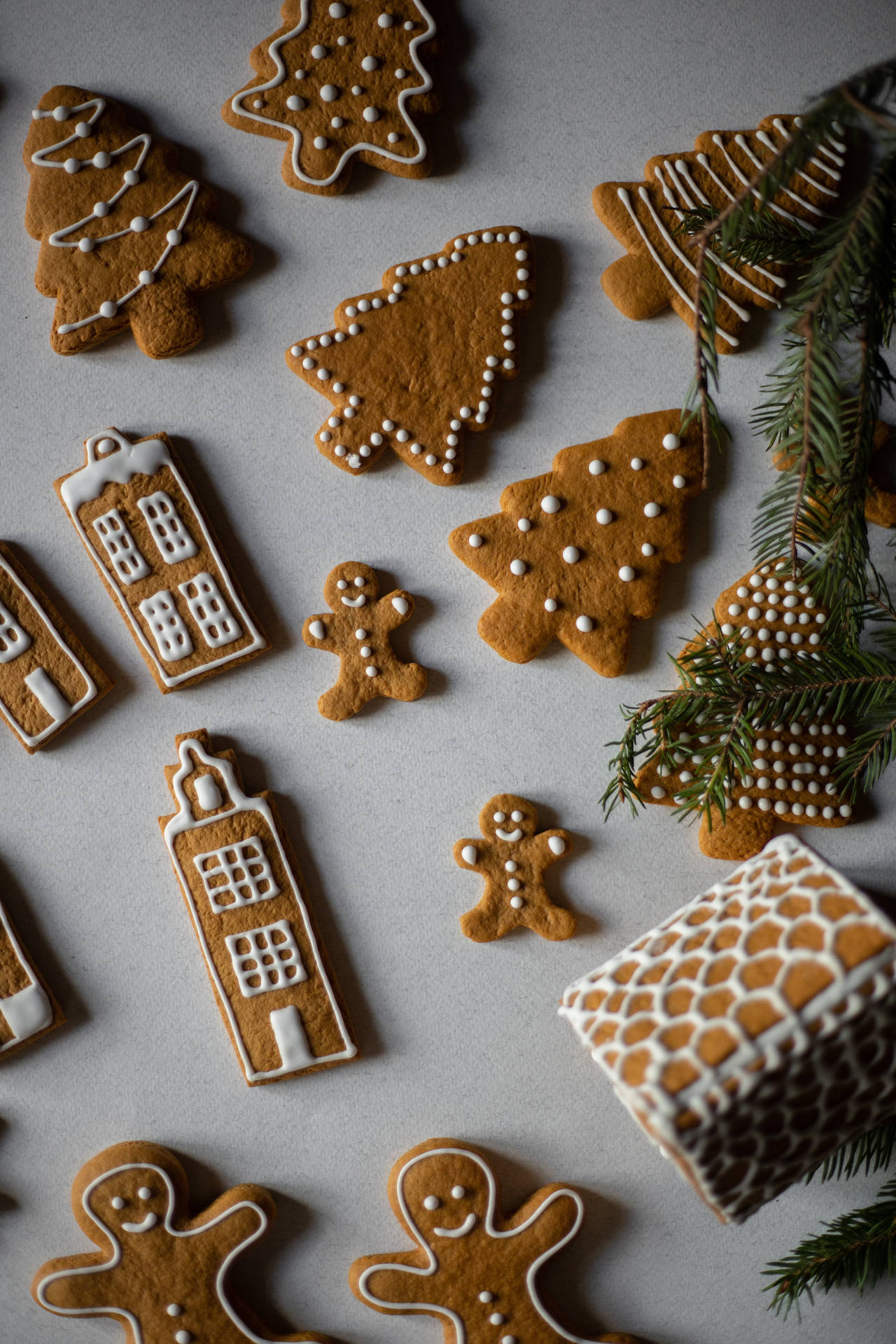 Christmas Cookies For All Wallpaper