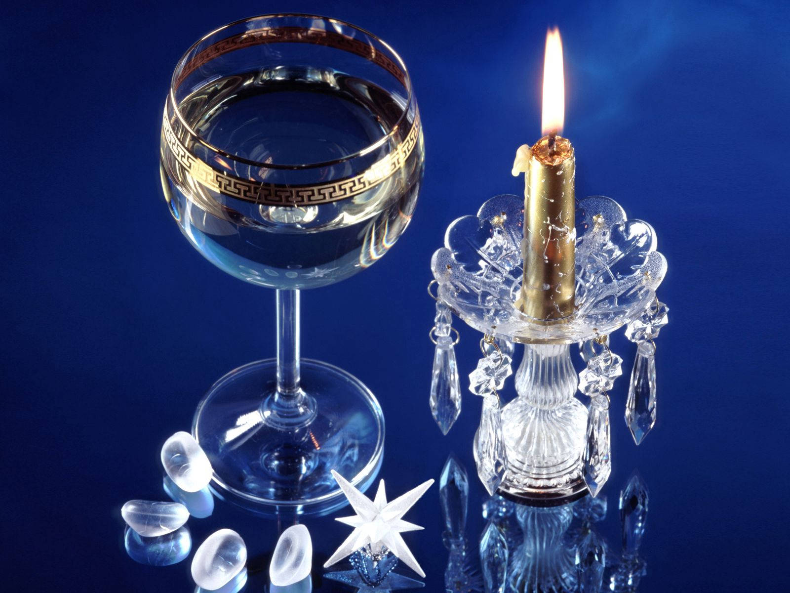 Christmas Crystal Glass Ornament