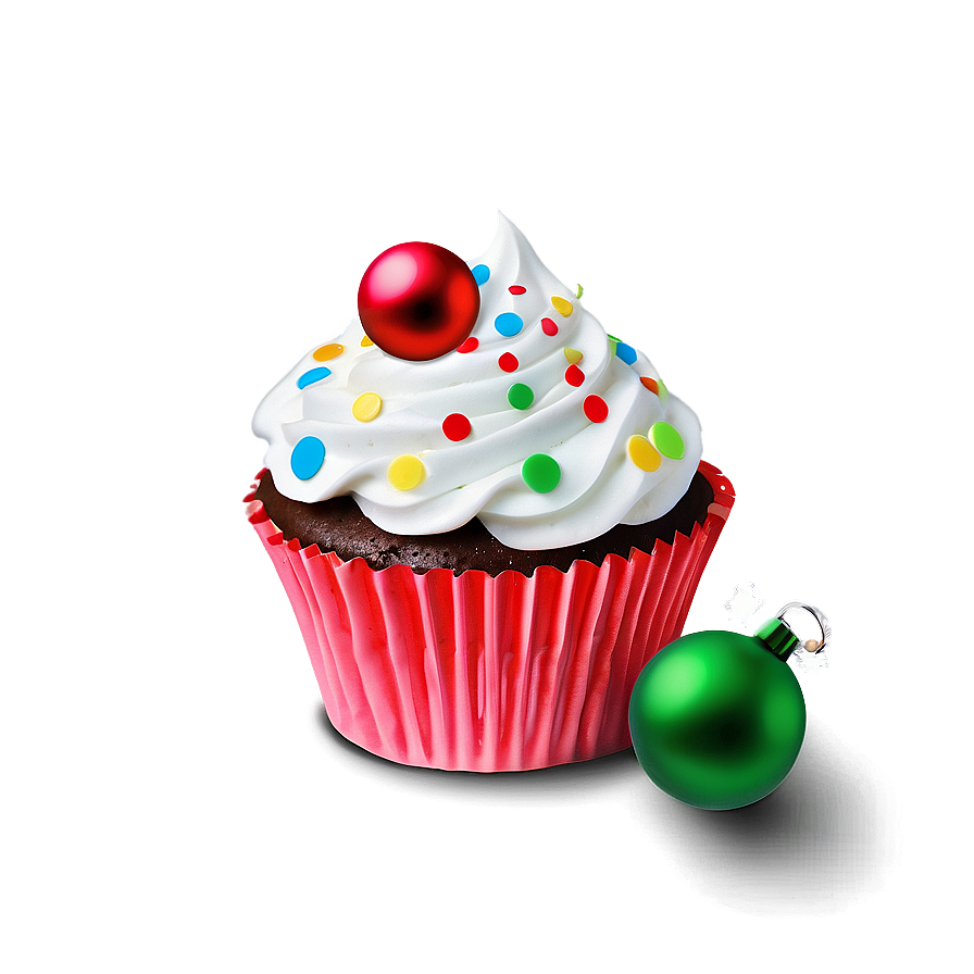 Christmas Cupcakes Png Ovx PNG