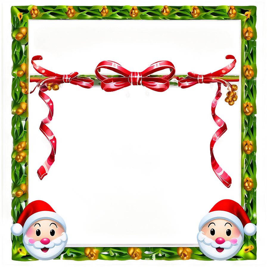 Download Christmas Decoration Frame Png 05252024 | Wallpapers.com