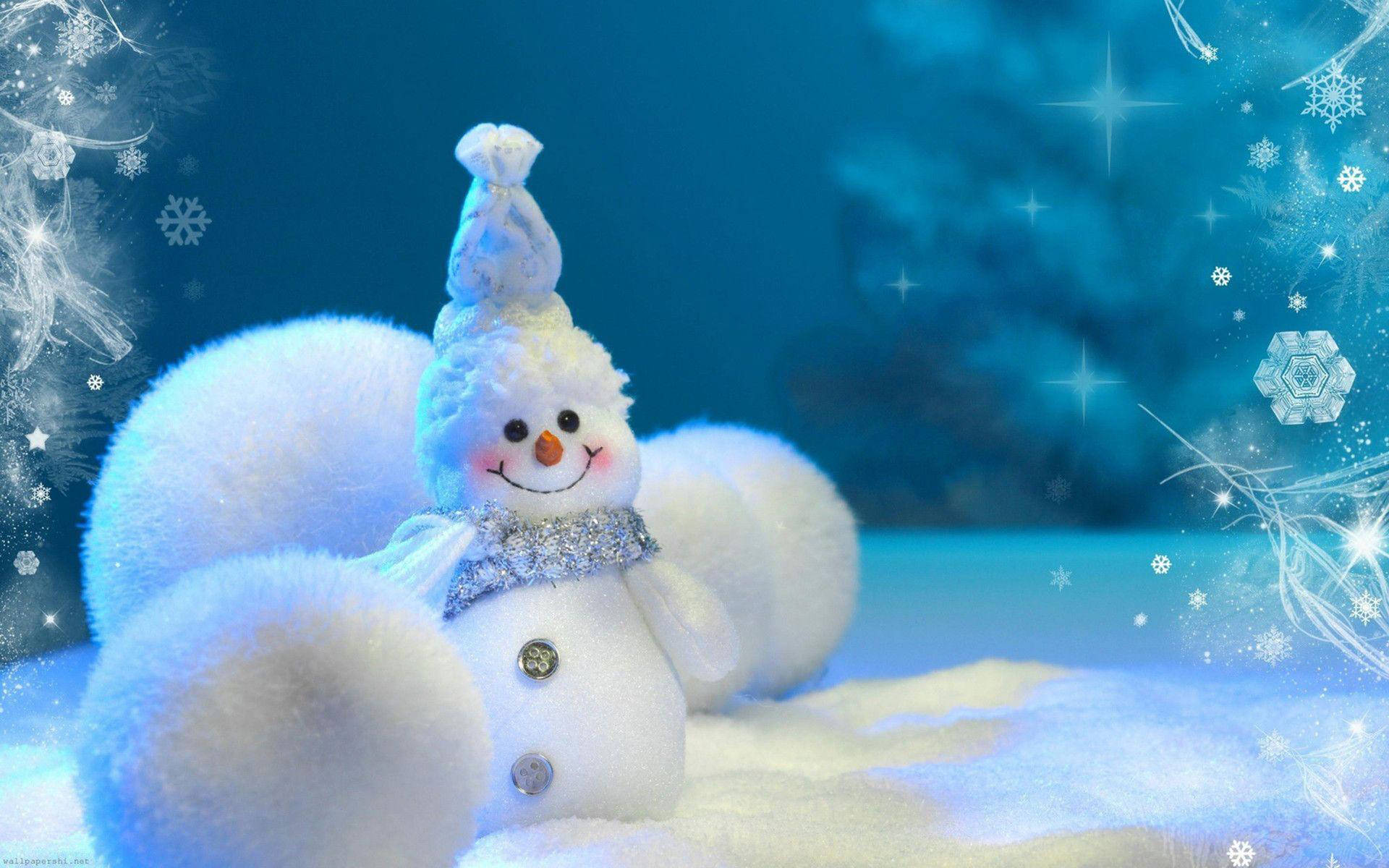 Christmas Desktop Snowman