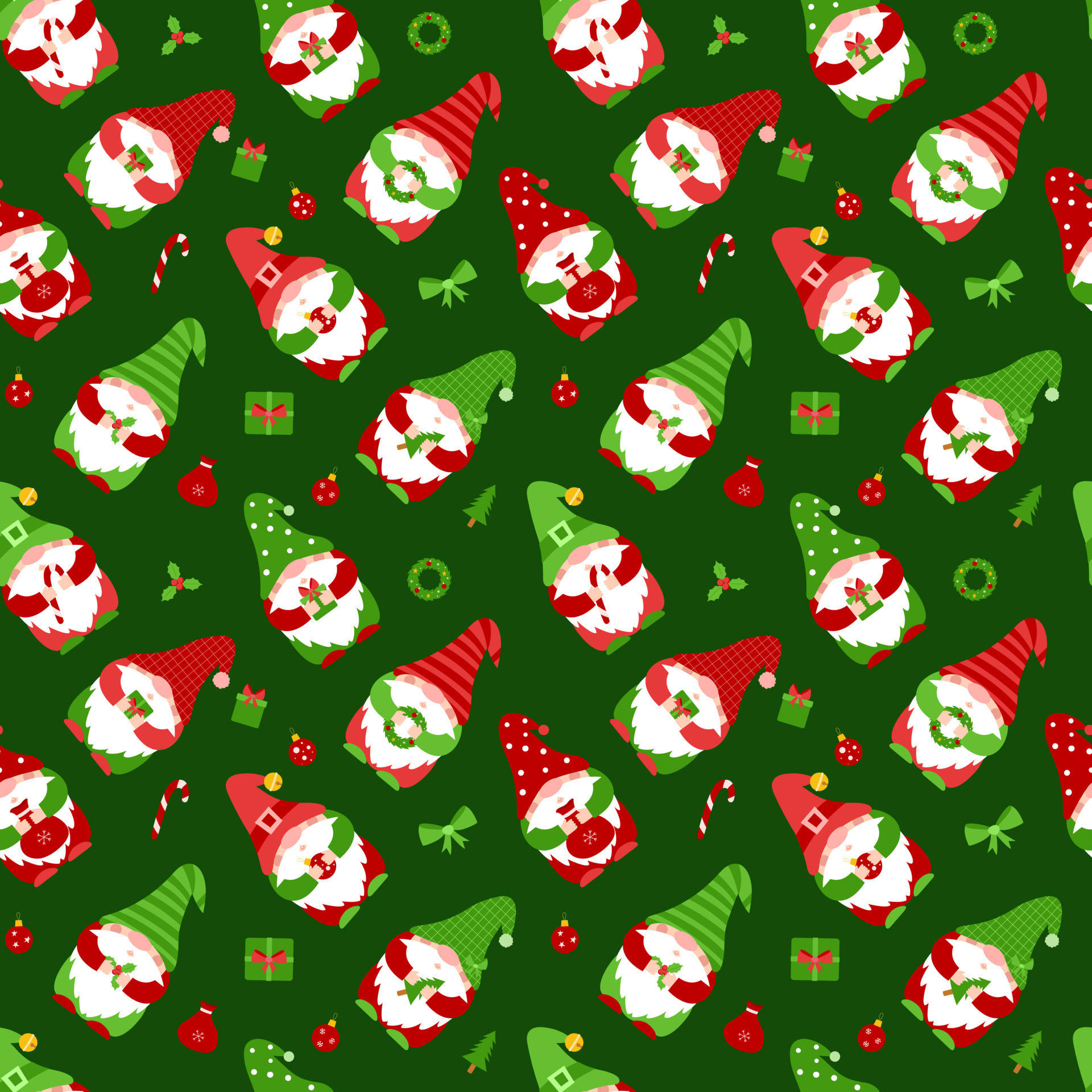 Christmas Elf Wallpaper