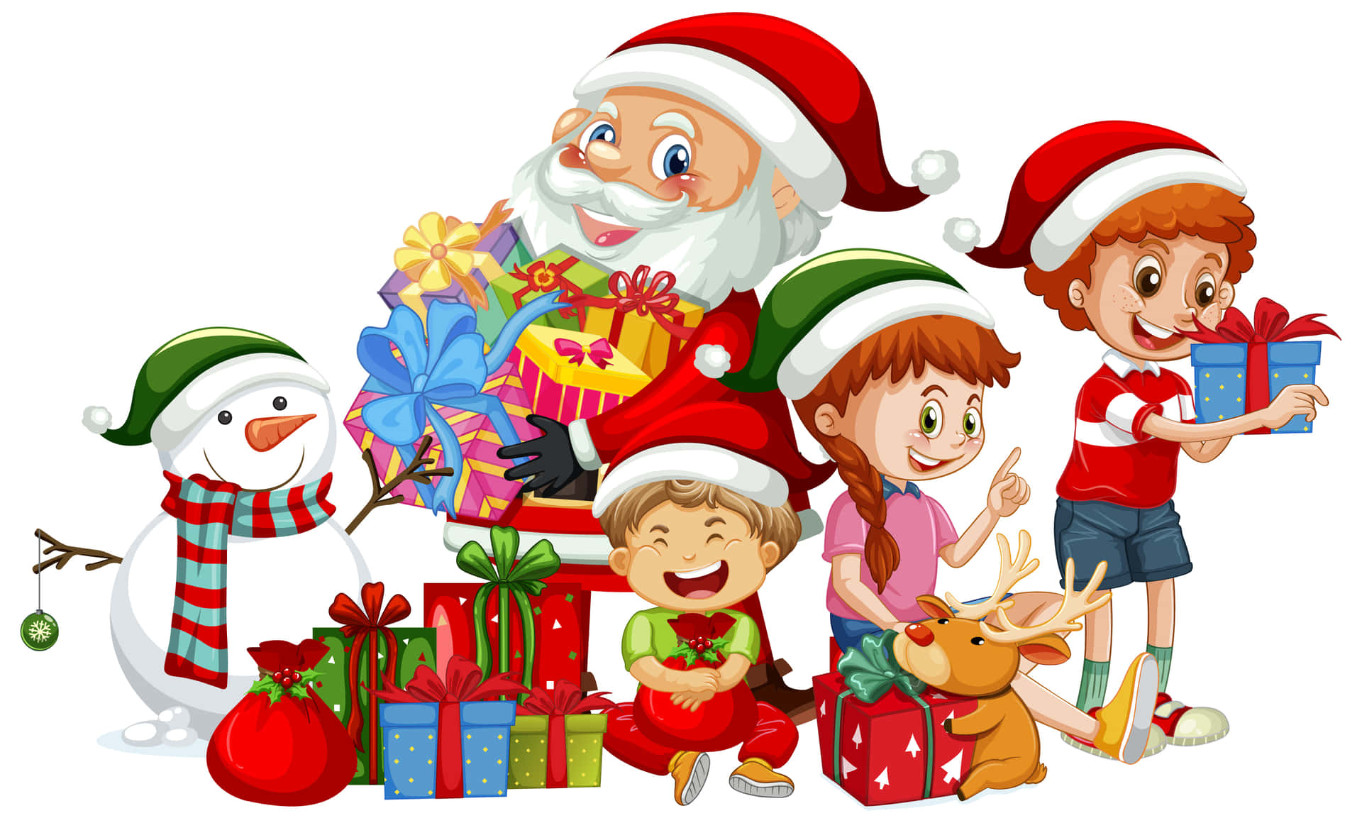 Iperfetti Aiutanti Per Babbo Natale Quest'anno! Sfondo