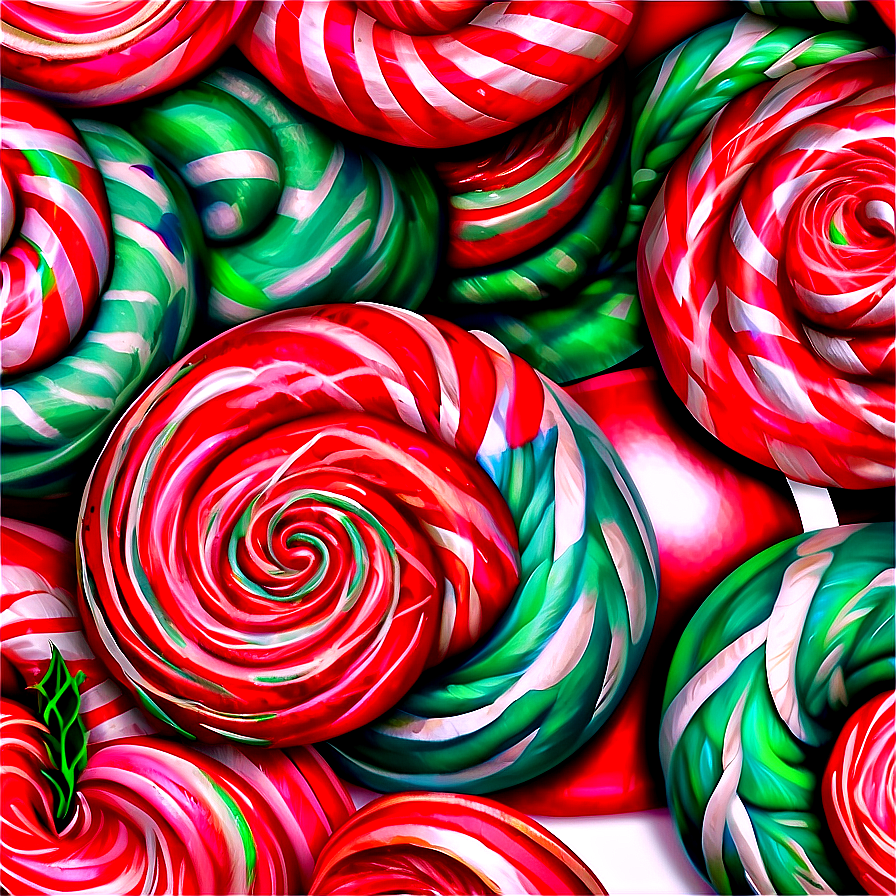 Christmas Eve Peppermint Swirls Png 96 PNG