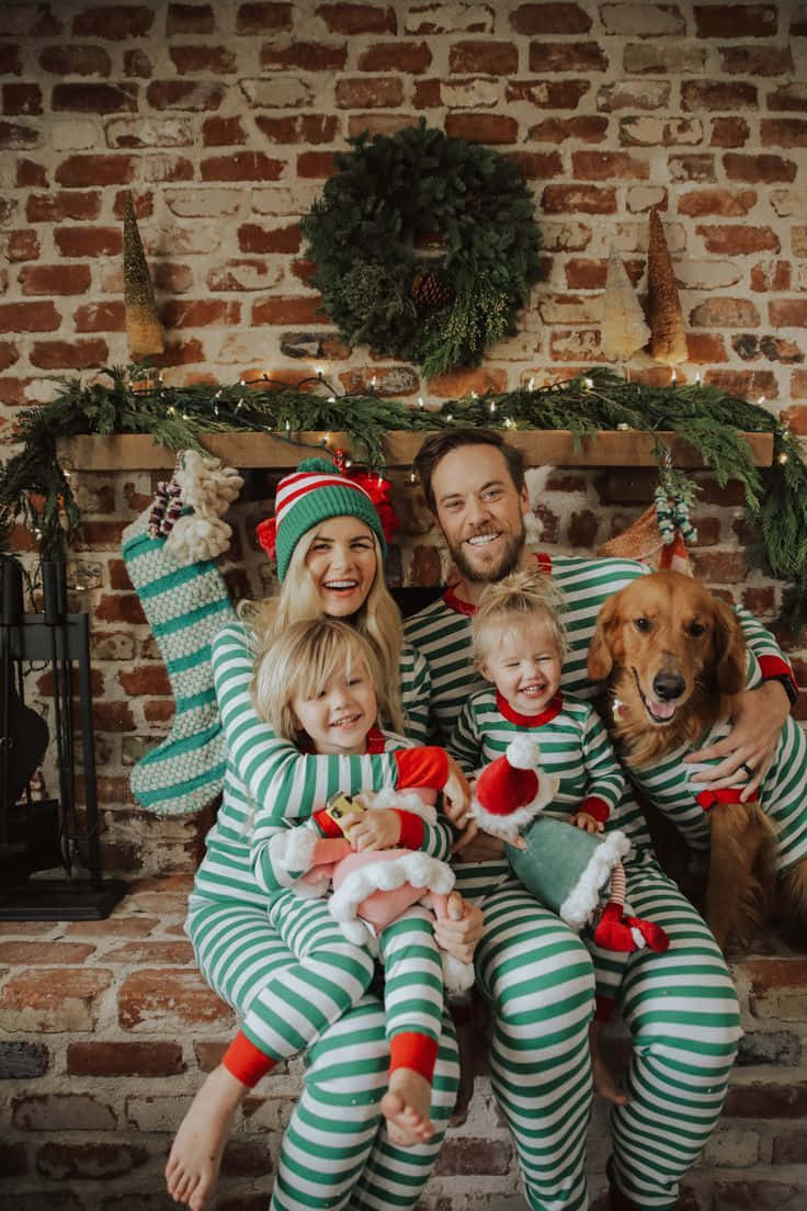 Christmas Family Themed Holiday Onesies Pictures