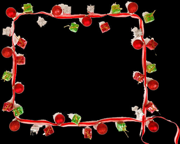 Christmas Frame Decoration Border PNG