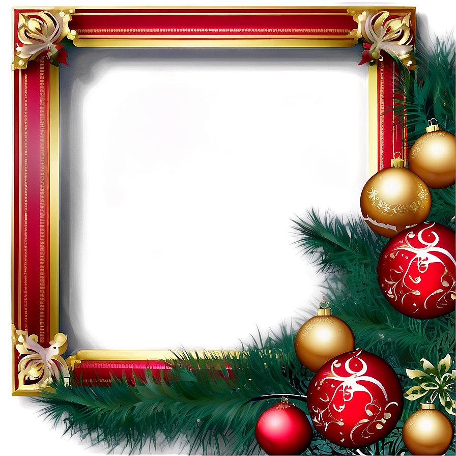 Christmas Frame Png 74 PNG