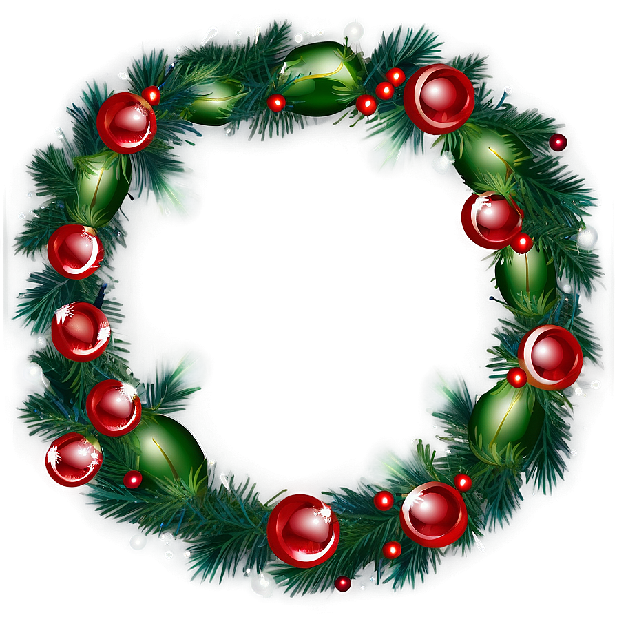 Christmas Frame Png Nsm39 PNG