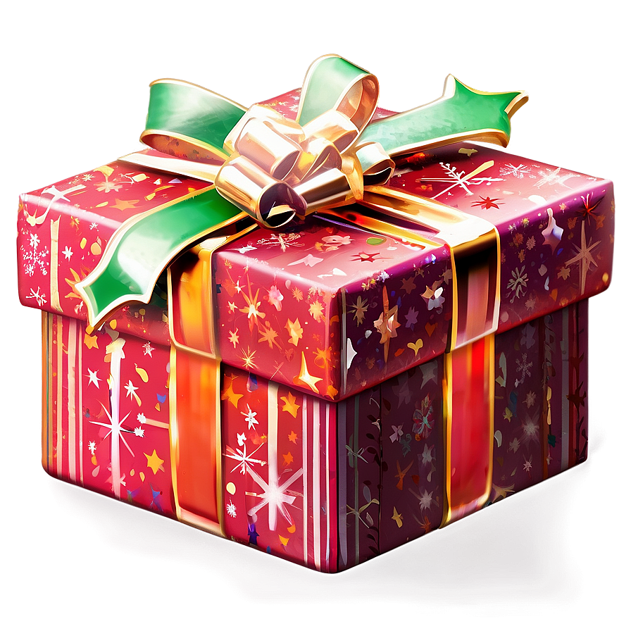 Christmas Gift Box Png 05032024 PNG