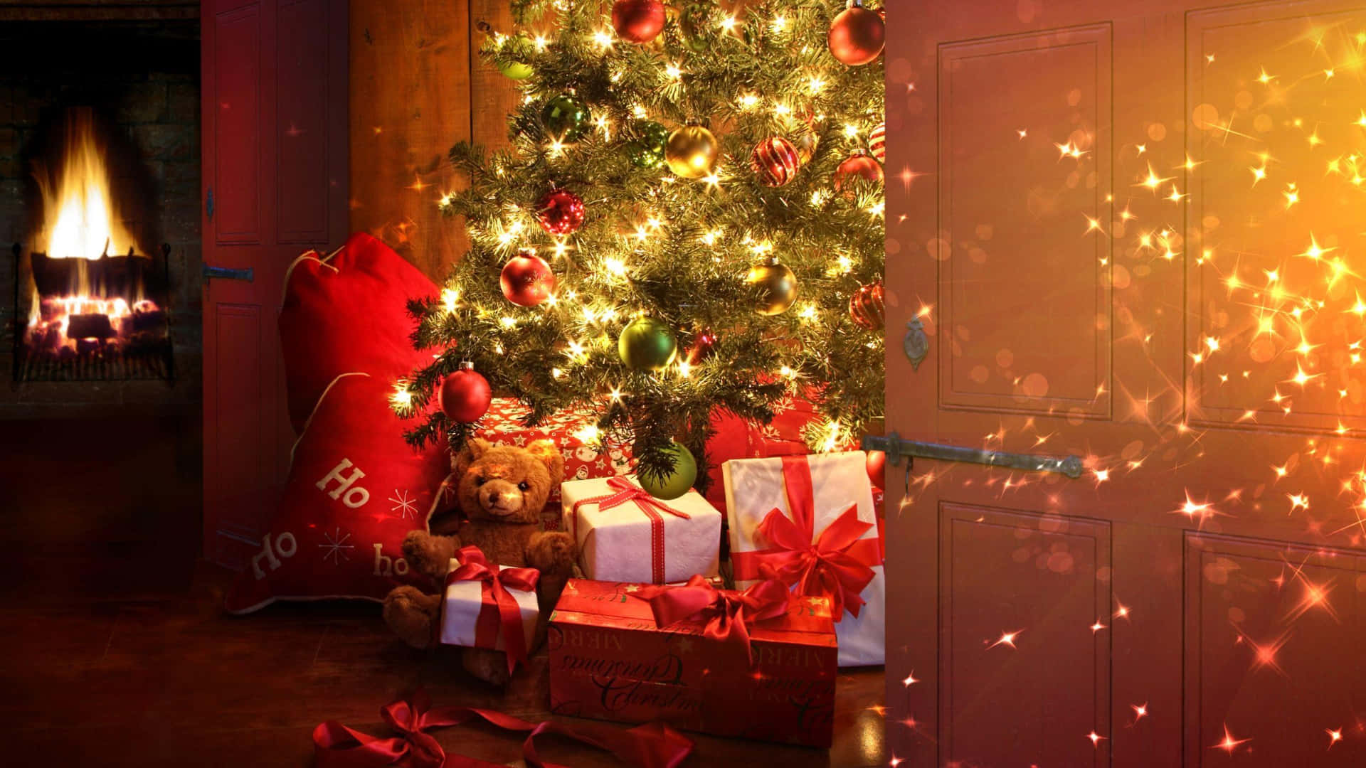 Christmas Tree With Christmas Gifts Picture