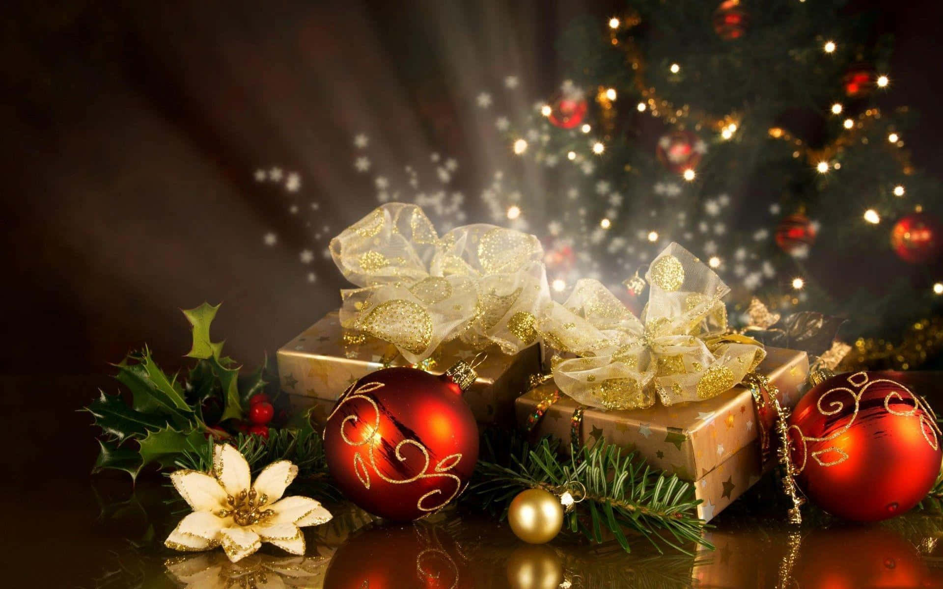 Magical Christmas Gifts Decoration Picture