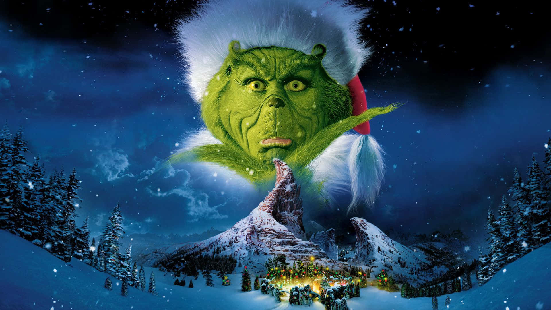 The Grinch In The Snow Wallpaper