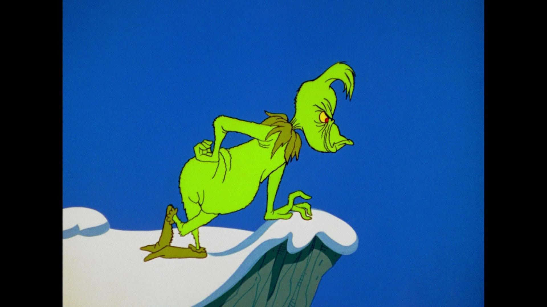 The Grinch In The Snow Wallpaper