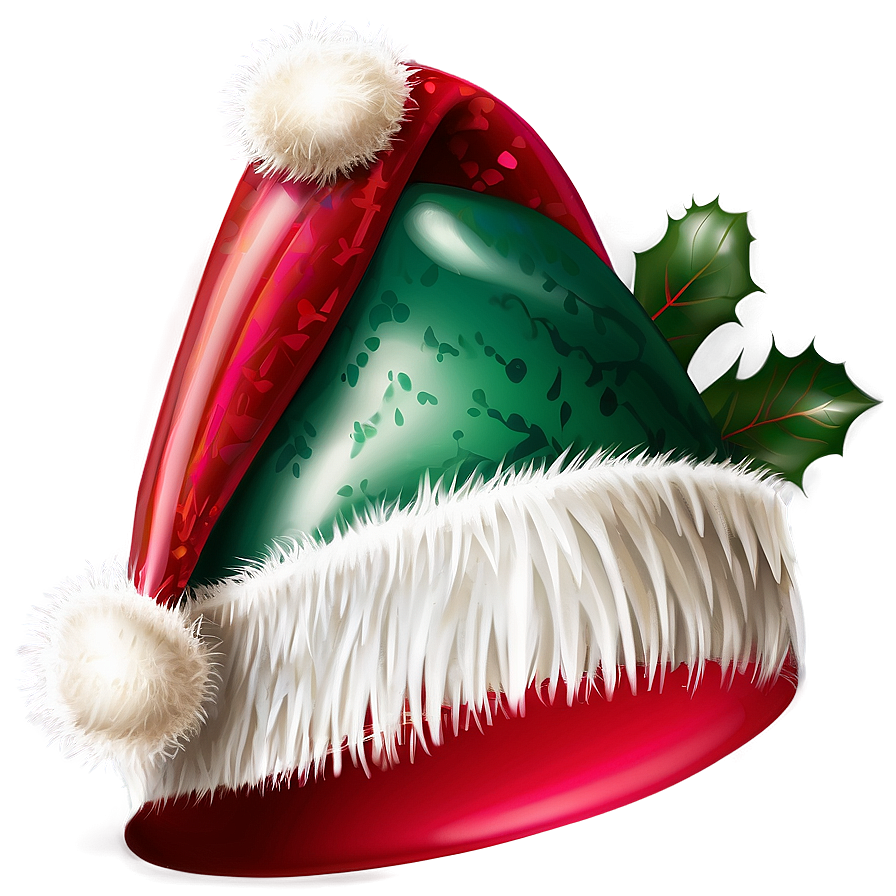Christmas Hat With Pom Pom Png 57 PNG