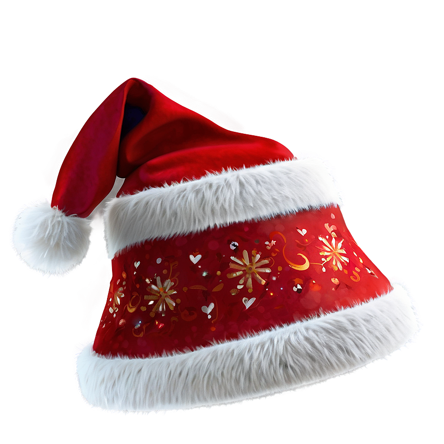 Christmas Hat With Star Png Yyw PNG