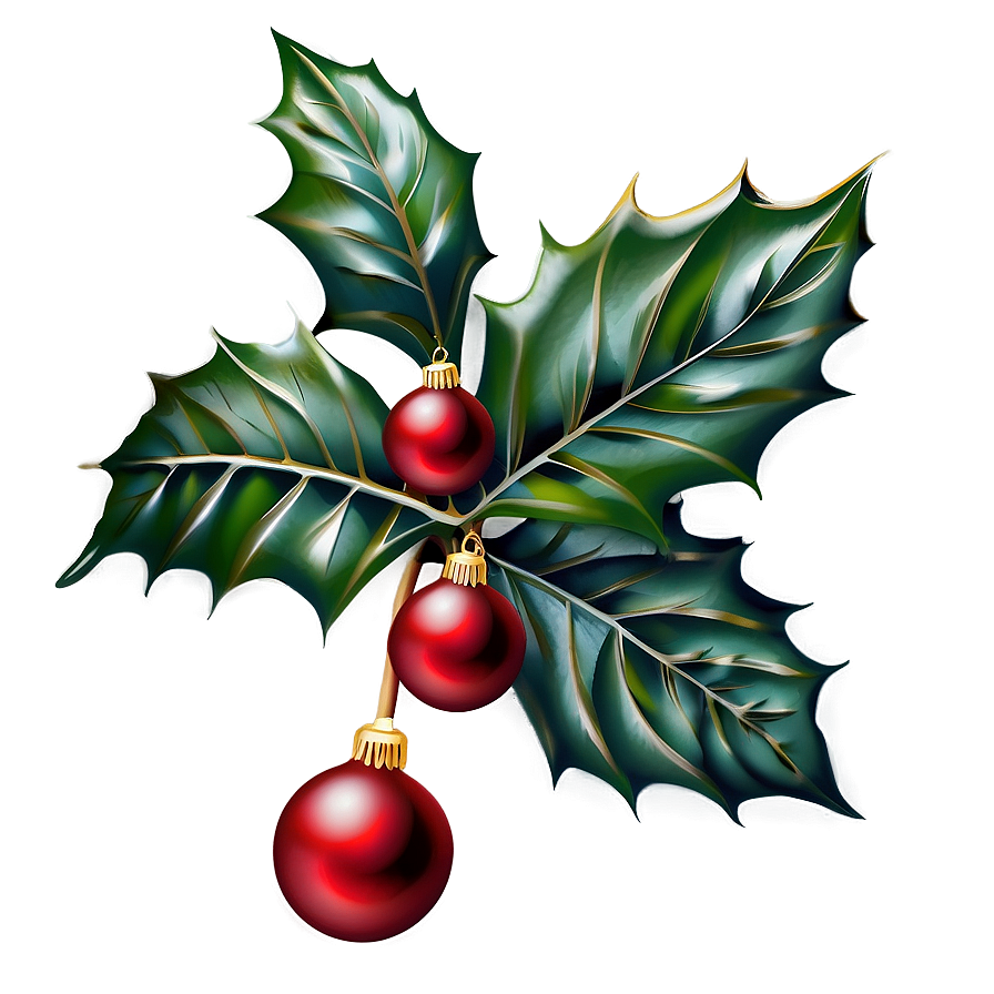 Christmas Holly Png Yjh PNG