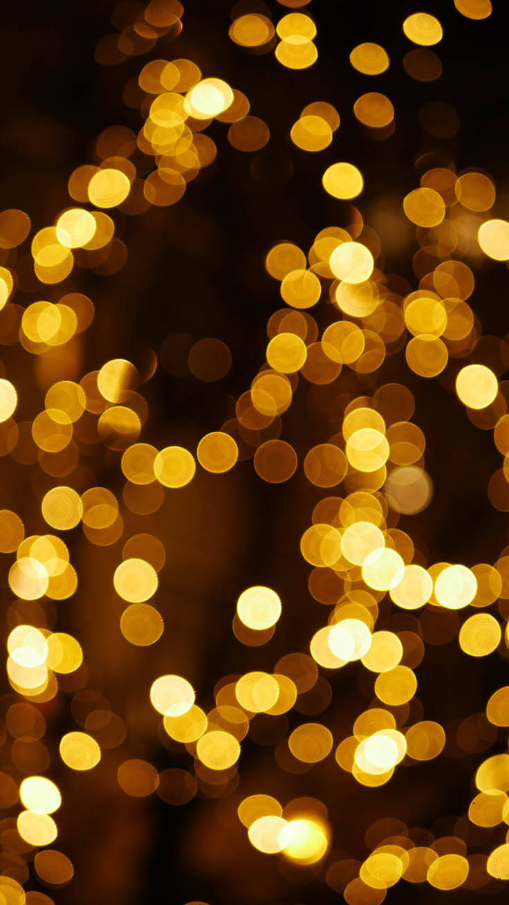 Warm and inviting lights add warmth to your Christmas dinner Wallpaper