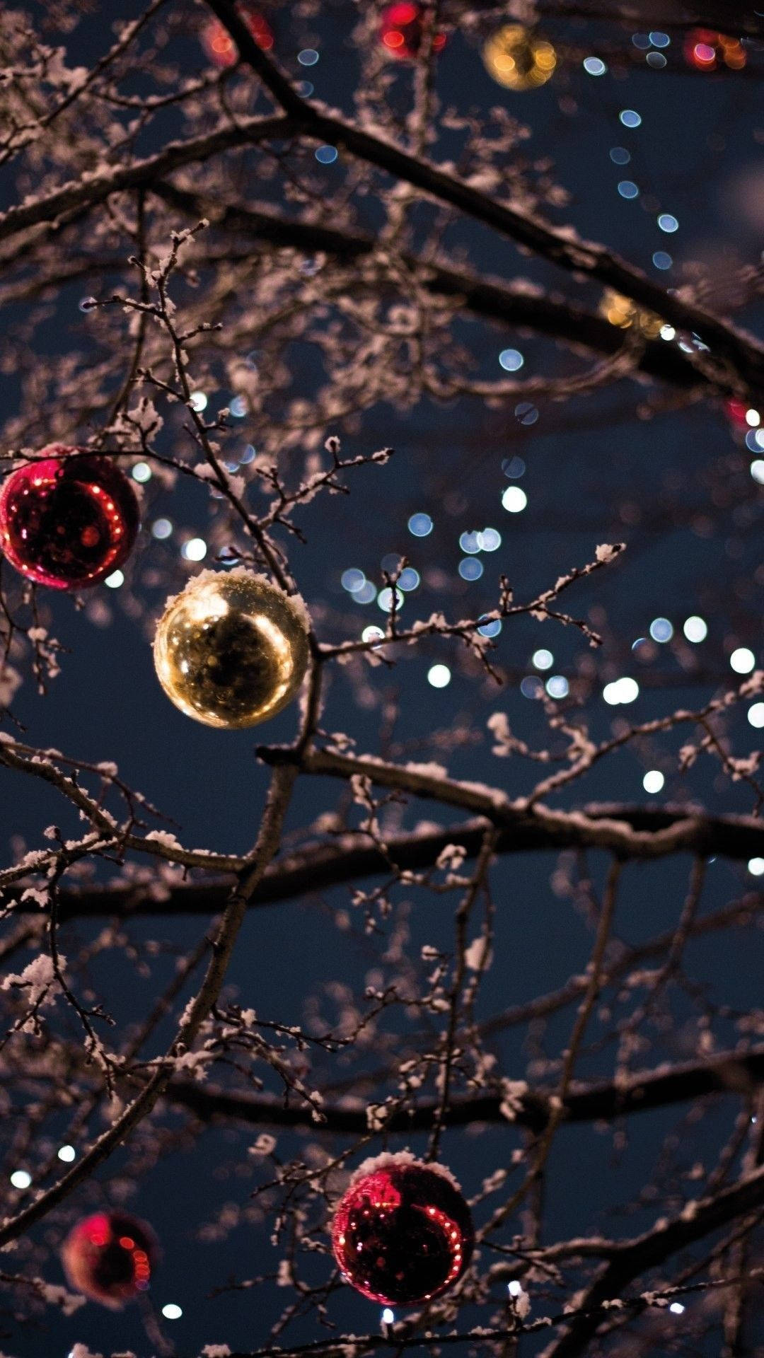 Enjoy the beautiful lights this Christmas! Wallpaper