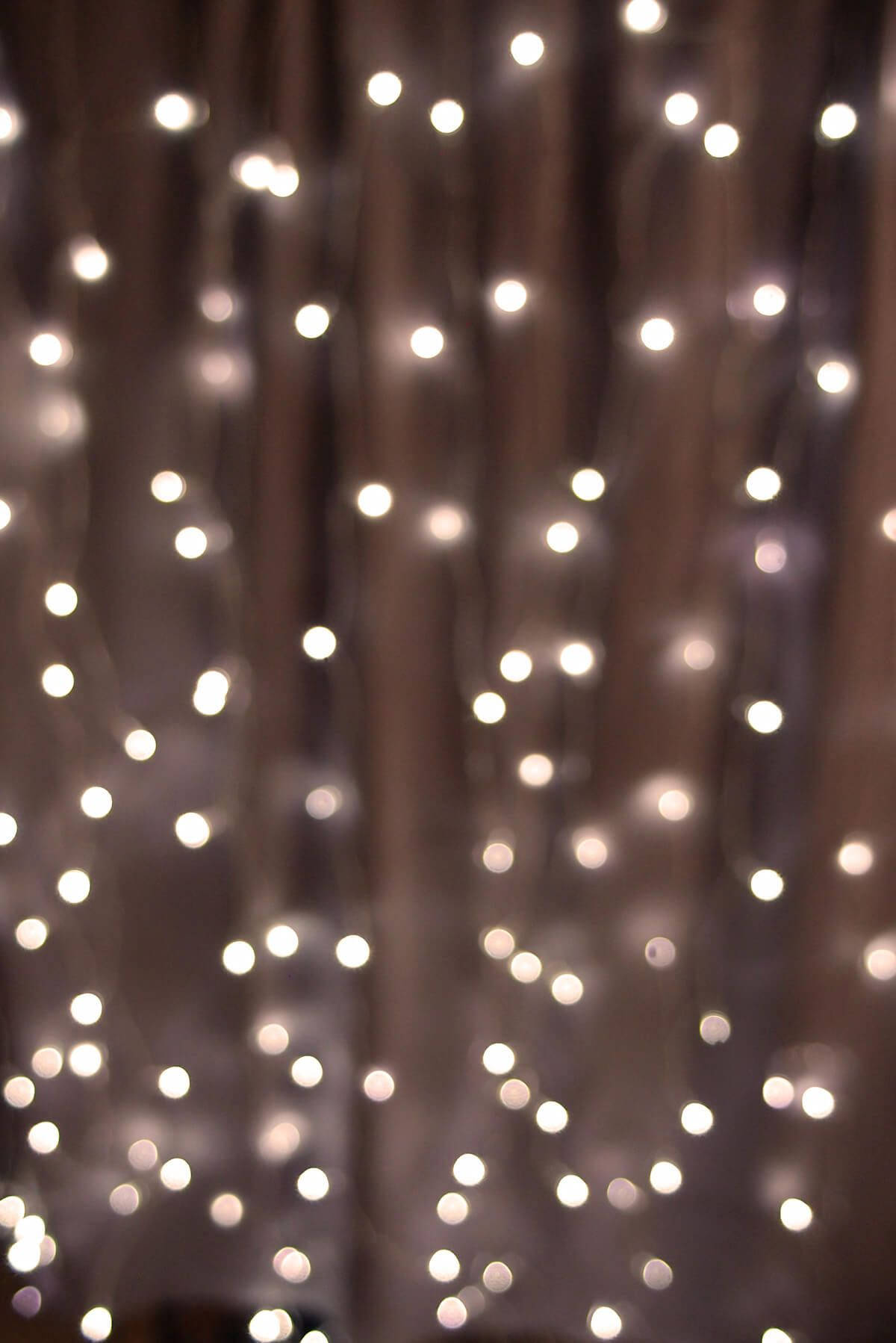 Enchanting Christmas Lights Illuminate the Holiday Season Wallpaper