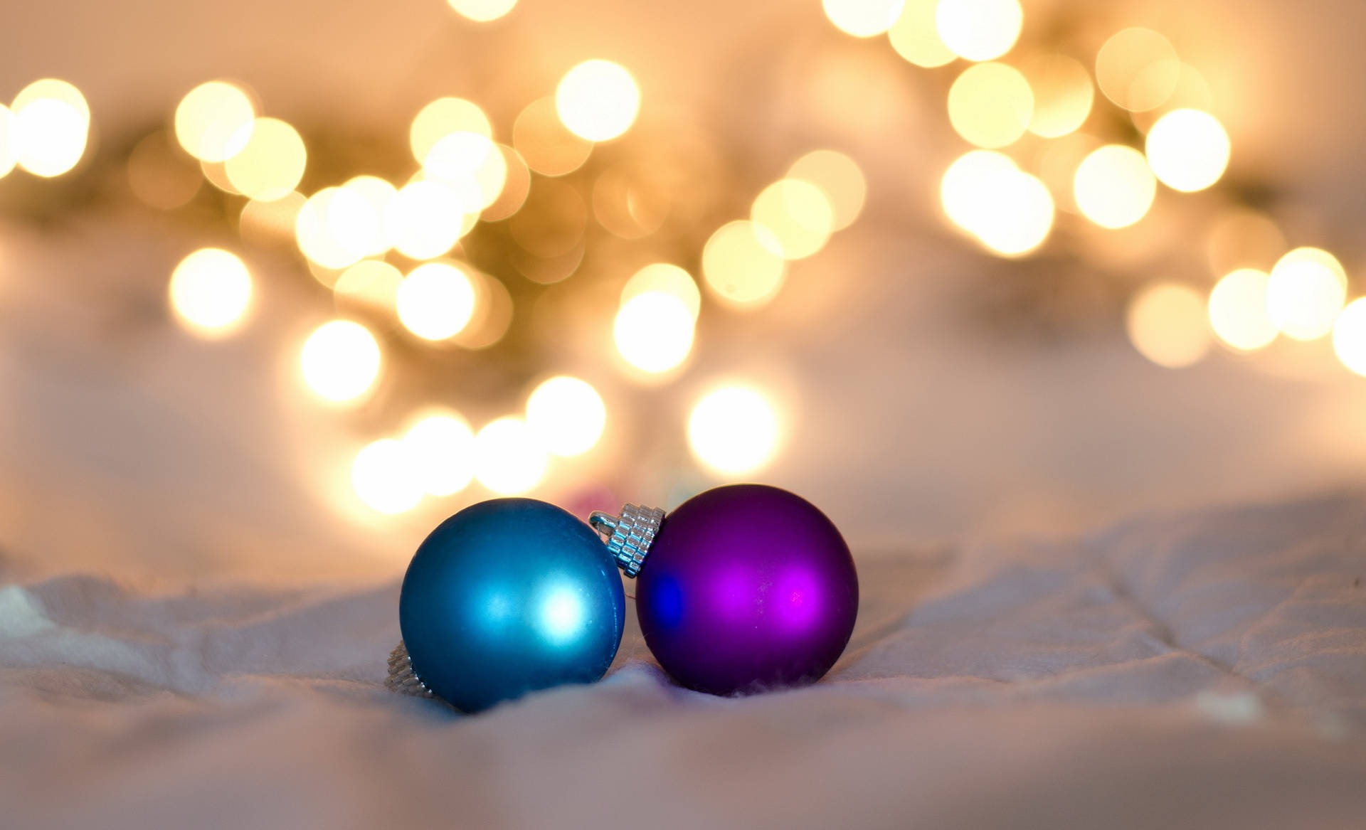 Christmas Lights And Balls