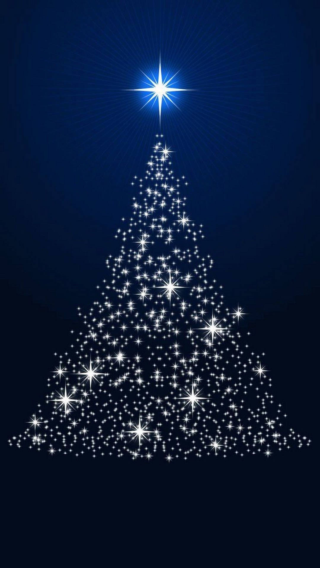 Nyd den festlige hygge af julelys og opmuntre din Iphone Wallpaper