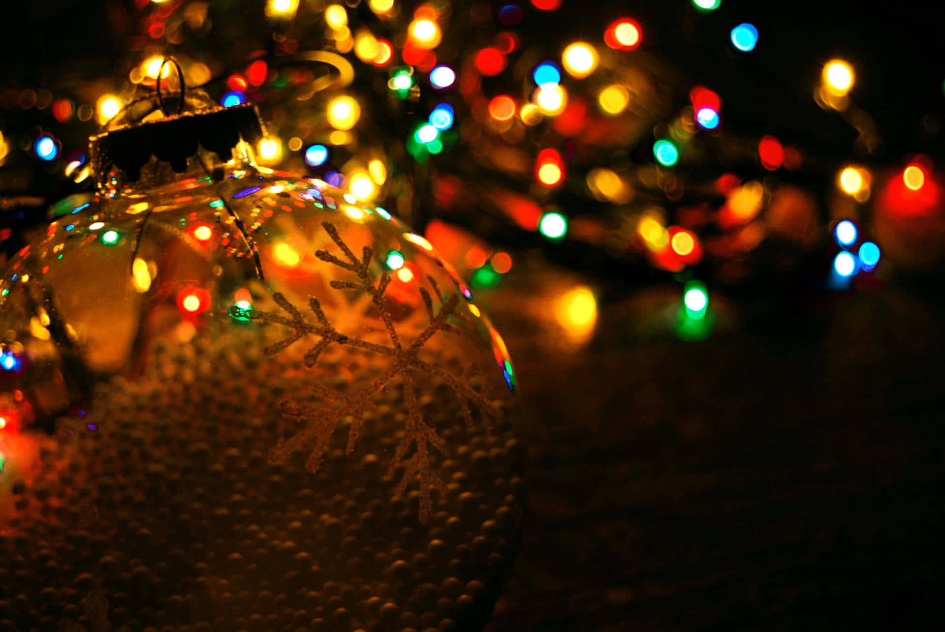 ¡difundealegría Navideña Con Estas Adorables Luces De Navidad! Fondo de pantalla