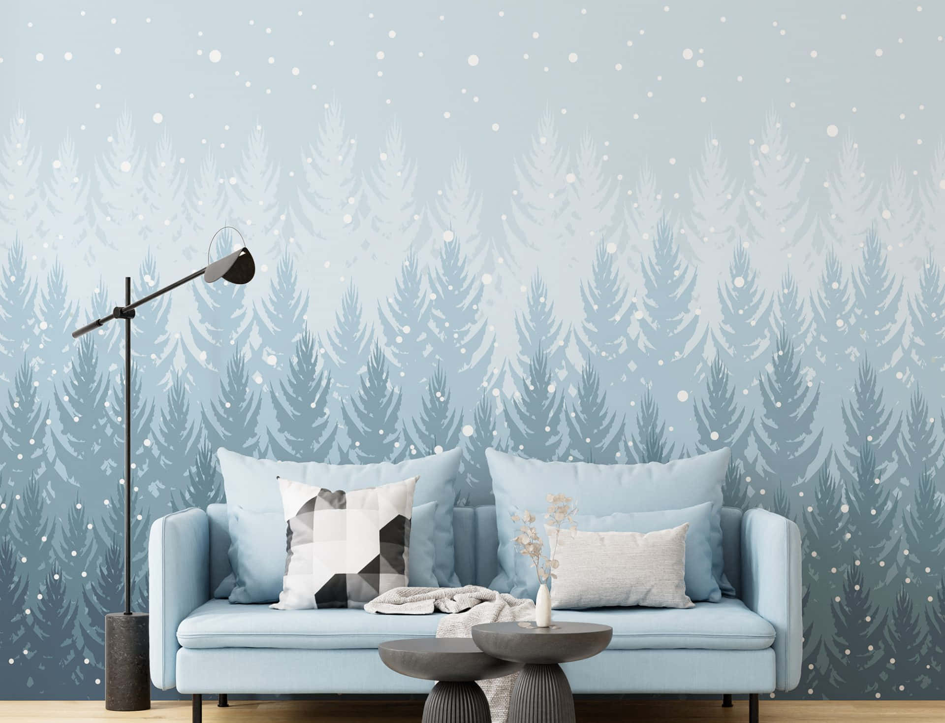 Spend your Christmas Holidays with your family in a cozy and festive Living Room