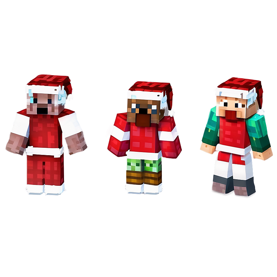 Download Christmas Minecraft Skins Png 6 | Wallpapers.com