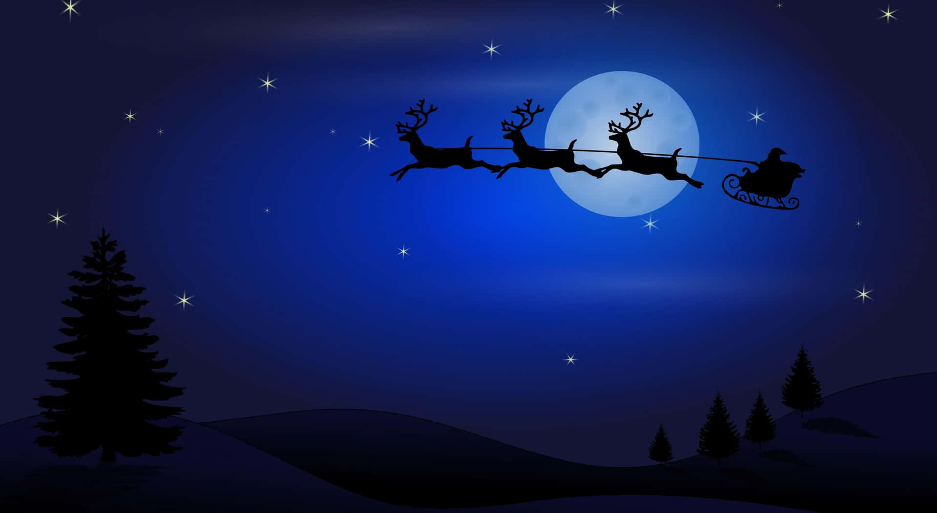 Make your Christmas dreams come true this night! Wallpaper