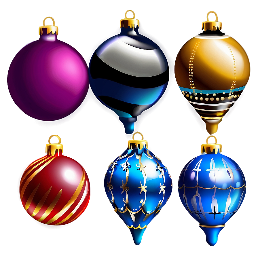 Download Christmas Ornaments Clipart Png Htw82 | Wallpapers.com