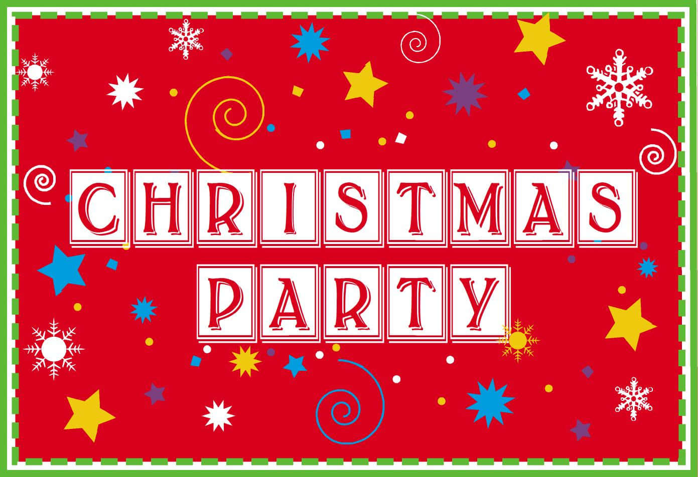 church christmas party background