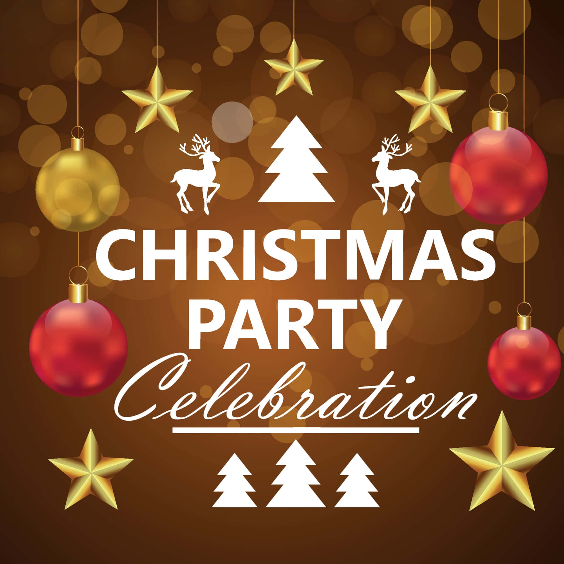 Get festive at your Christmas party with friends and family!